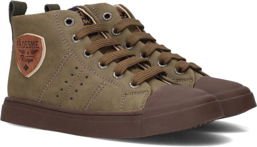 Shoesme Groene Hoge Sneaker Sh23w036