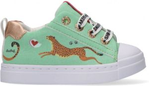 Shoesme veterschoen Veterschoenen Meisje groen