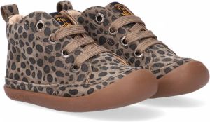 Shoesme BF9W001 B Brown Animal Print Baby schoenen