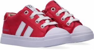 Shoesme Sh21s010 Lage sneakers Leren Sneaker Rood