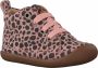 Shoesme Baby | Veterschoenen | | PINK ANIMAL PRINT | Leer - Thumbnail 4