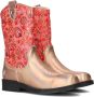 Shoesme Cowboylaarzen Meisjes Pink Print Teddy - Thumbnail 1