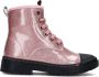 Shoesme veterboot Veterschoenen Meisje roze - Thumbnail 1