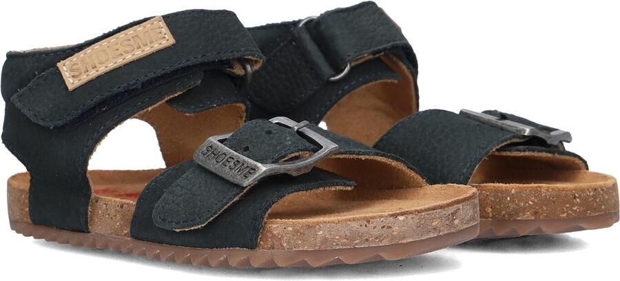 Shoesme suède sandalen donkerblauw Jongens Suede Effen 33