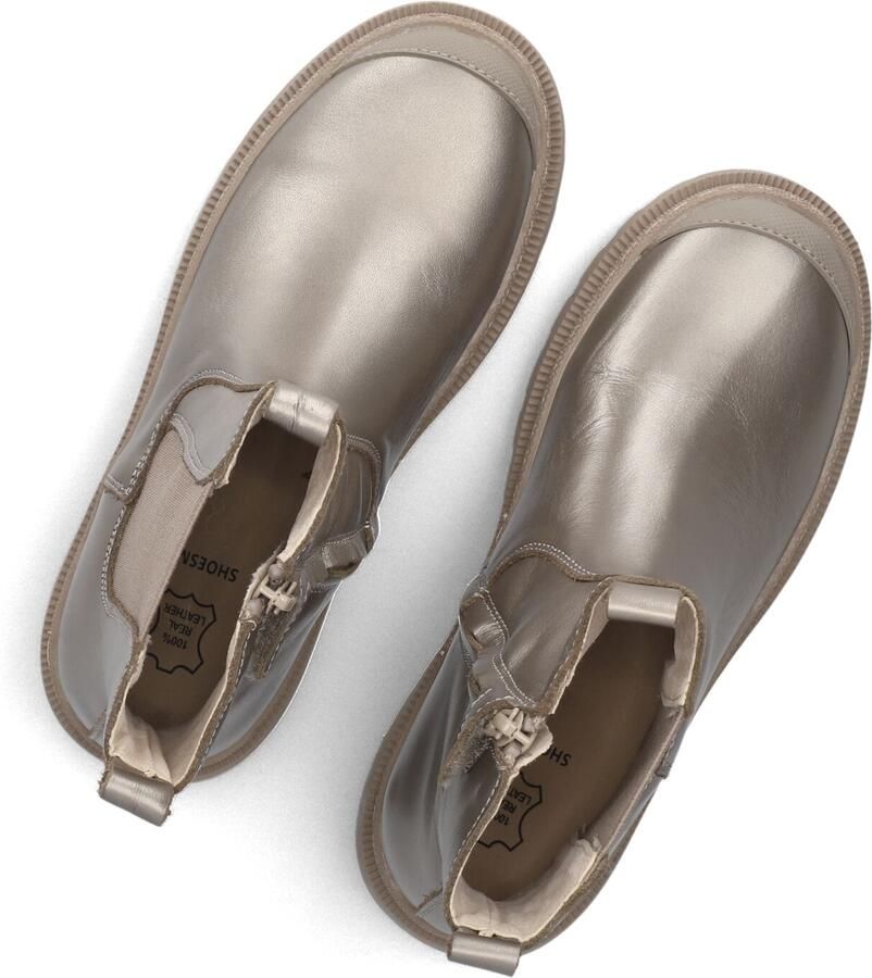 Shoesme leren chelsea boots champagne goud Meisjes Leer Effen 28 - Foto 2