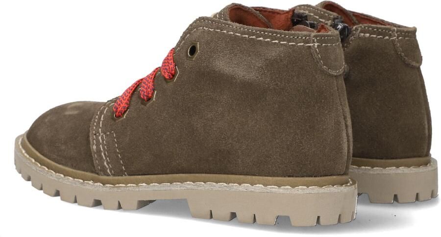 Shoesme suède enkelboots olijfgroen - Foto 4