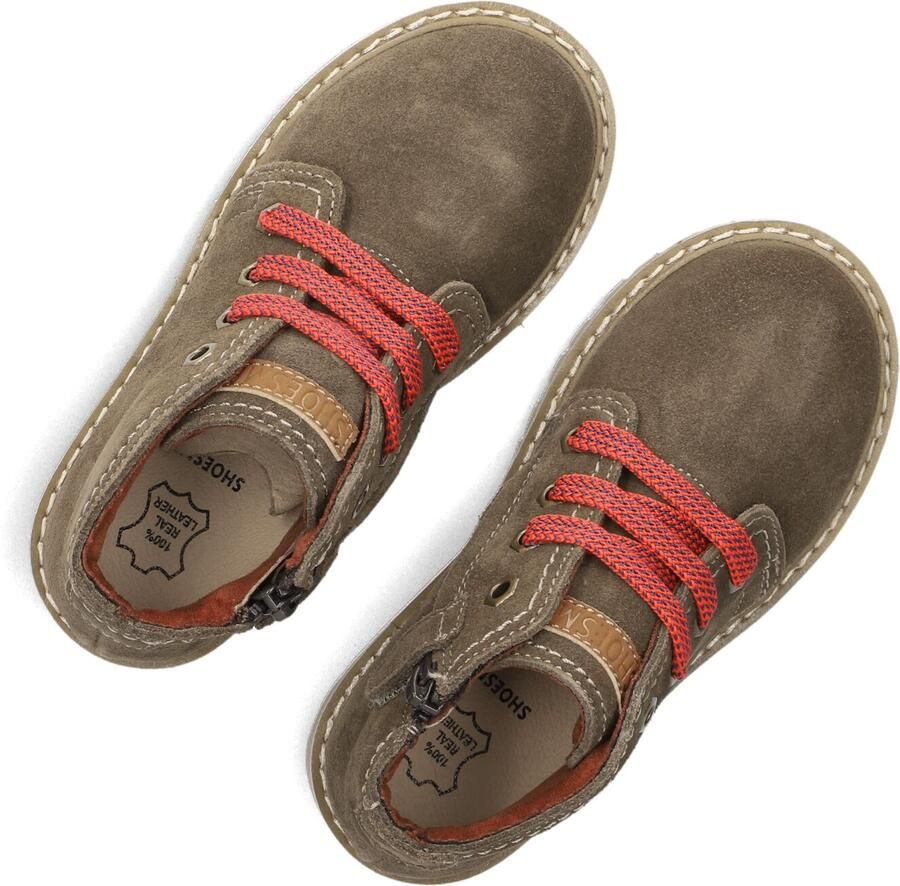 Shoesme suède enkelboots olijfgroen - Foto 2