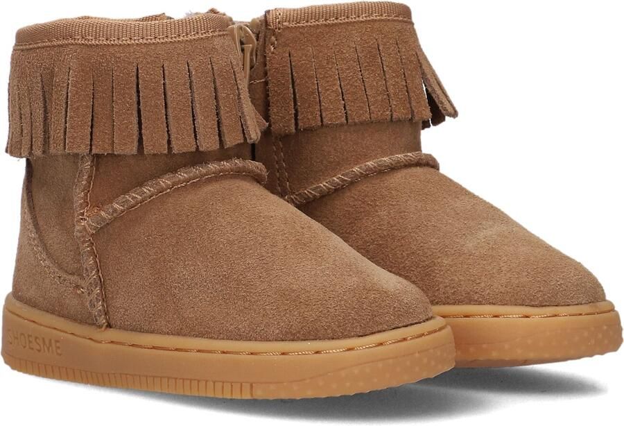 Shoesme BN25W021 boots warm gevoerd middelbruin