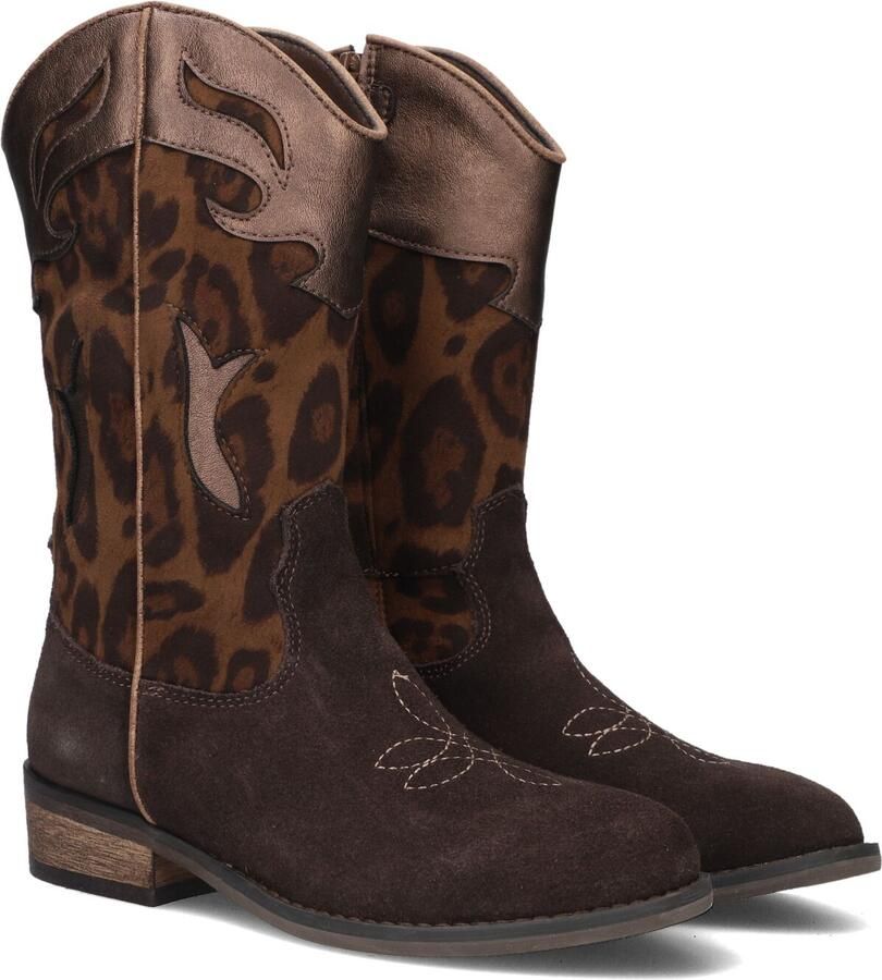 Shoesme Selected Western laars bruin combi - Foto 1