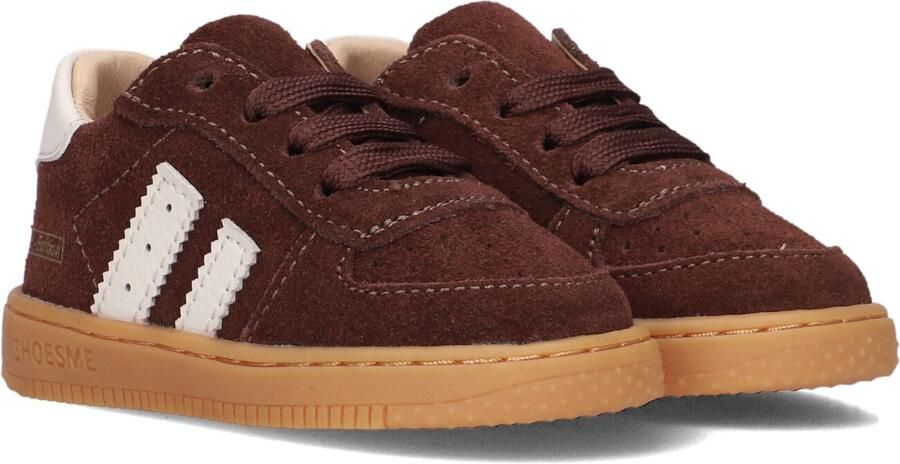 Shoesme Bruin Suède Sneakertje Sneakers Kinderen Unisex Brown Suède
