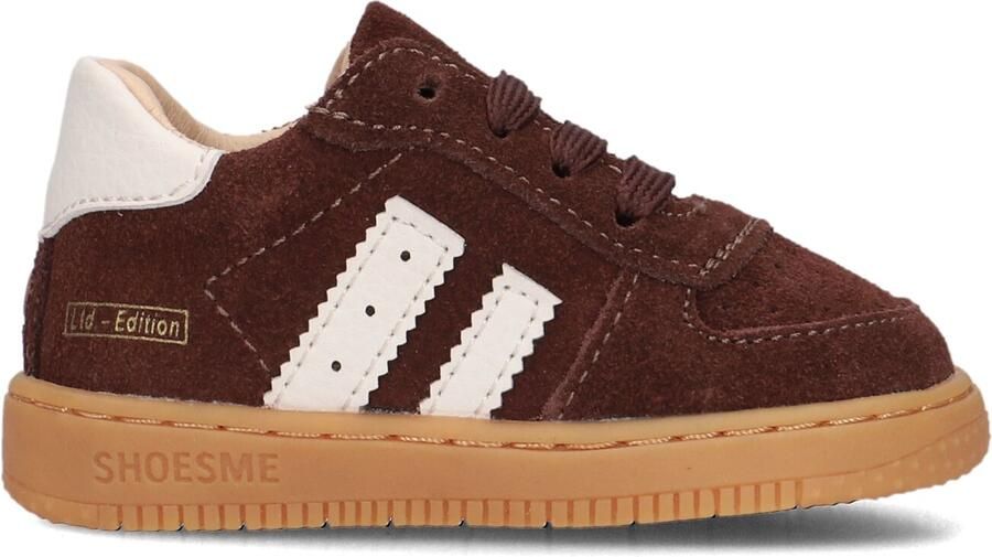 Shoesme Bruin Suède Sneakertje Sneakers Kinderen Unisex Brown Suède