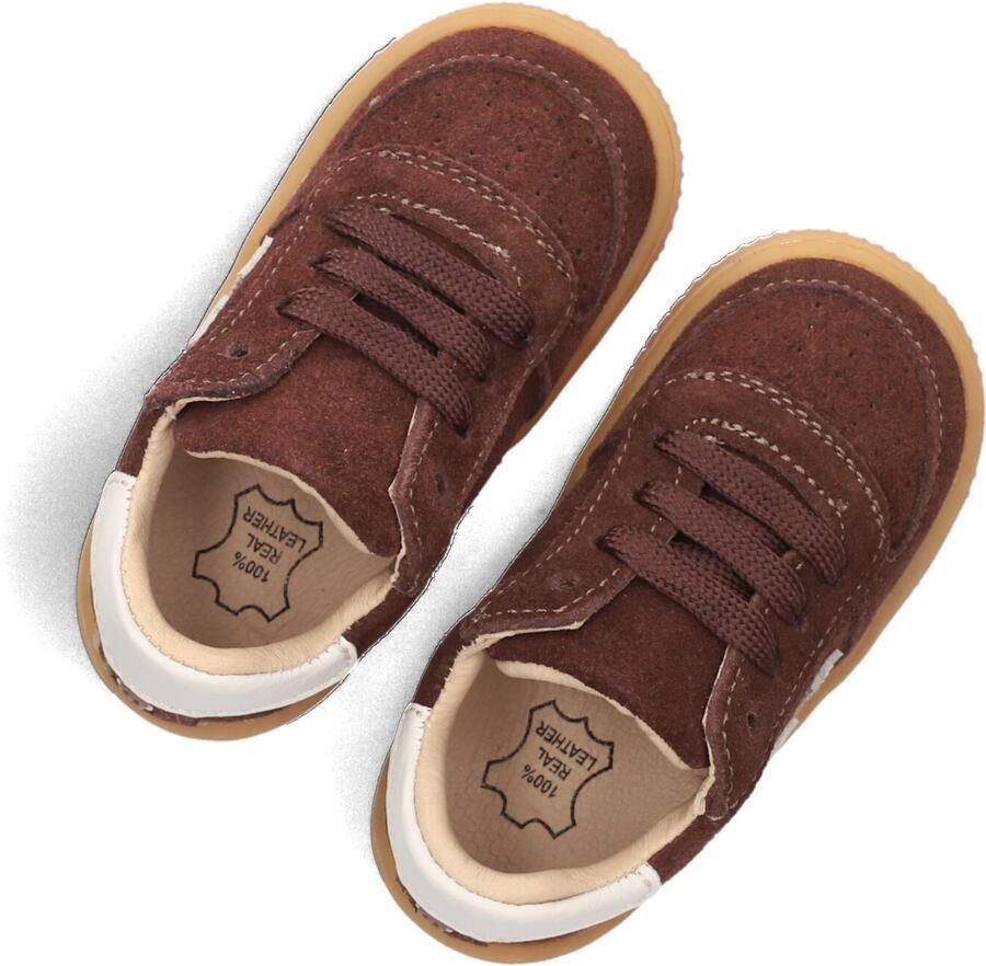 Shoesme Bruin Suède Sneakertje Sneakers Kinderen Unisex Brown Suède - Foto 5