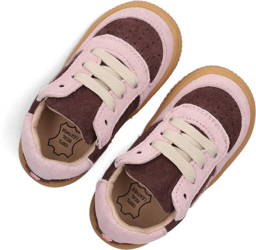 Shoesme sneakers roze Suède Kinderschoenen - Foto 4