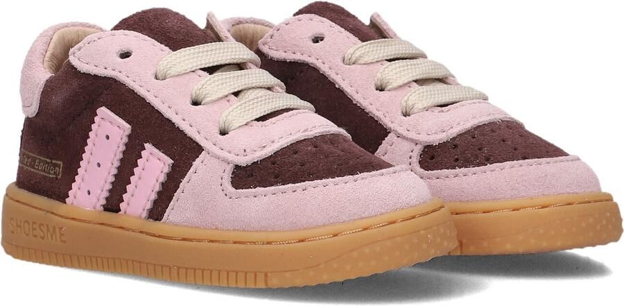Shoesme sneakers roze Suède Kinderschoenen