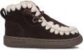 Shoesme suède sneakers donkerbruin Sneaker van - Donkerbruin