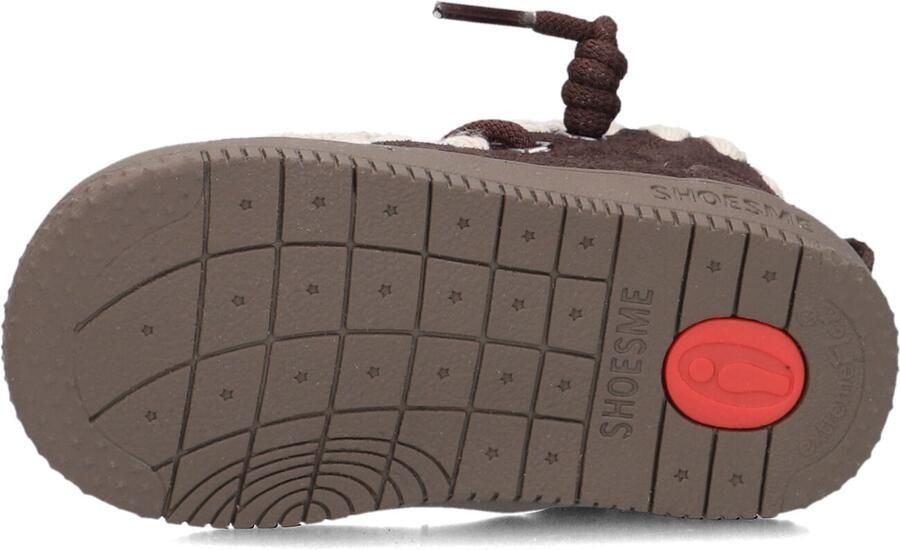 Shoesme suède sneakers donkerbruin Sneaker van - Foto 6