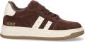 Shoesme Bruine Sneaker Met Ritssluiting Sneakers Kinderen Unisex Dark Brown Suède - Donkerbruin