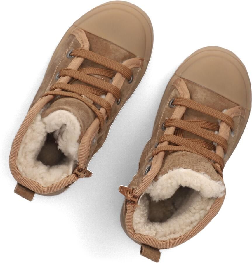 Shoesme Veterboots Jongens Cognac Schapenwol - Foto 3