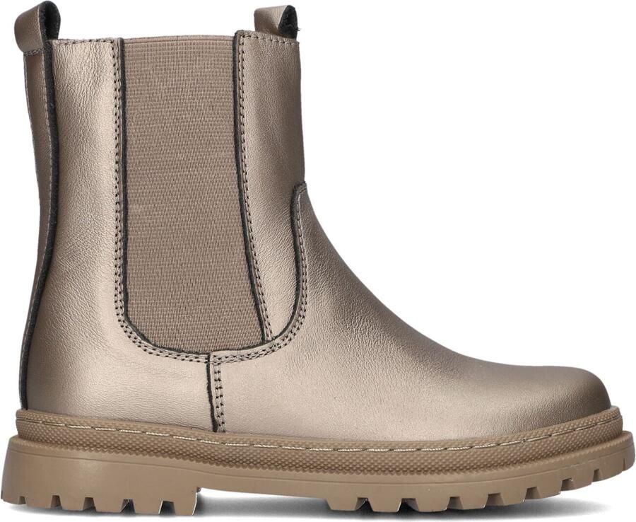 Shoesme leren chelsea boots champagne goud Meisjes Leer Effen 30 - Foto 3