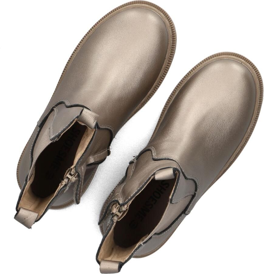 Shoesme leren chelsea boots champagne goud Meisjes Leer Effen 30 - Foto 2