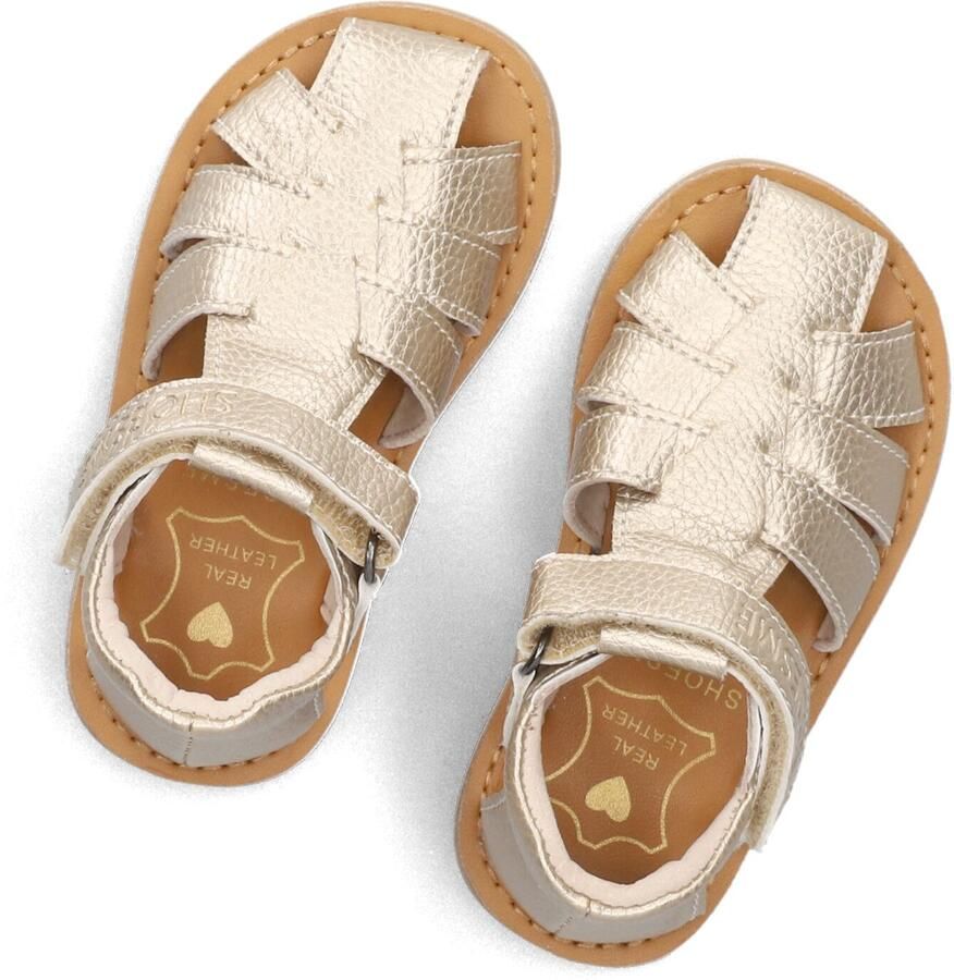 Shoesme Metallic Gouden Sandaal Sandalen Kind Meisjes Gold Microfiber leer - Foto 2
