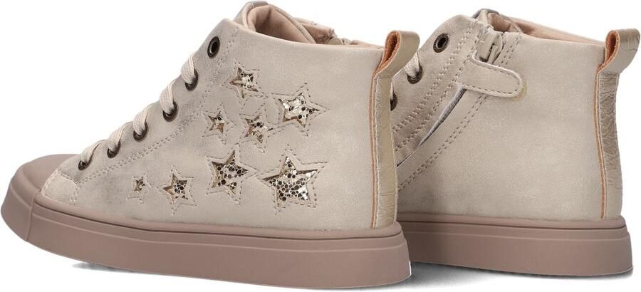 Shoesme Gouden Veterboot Veterschoen Kind Meisjes Gold Metallic;Microfiber Leer - Foto 3