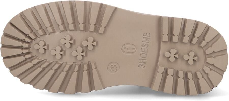 Shoesme suède enkelboots met profielzool roze metallic - Foto 5