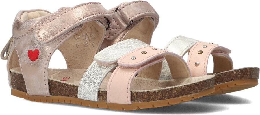 Shoesme Meisjes Platte sandalen Bi26s003 Roze Leer