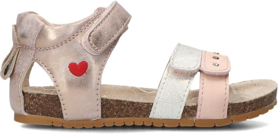 Shoesme Meisjes Platte sandalen Bi26s003 Roze Leer - Foto 3