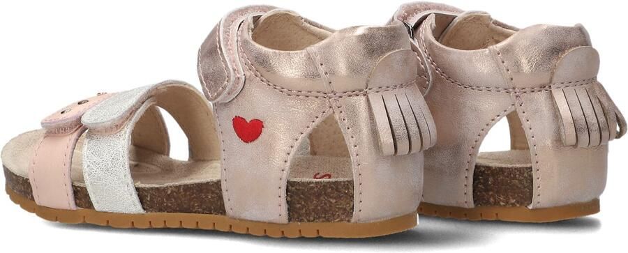 Shoesme Meisjes Platte sandalen Bi26s003 Roze Leer - Foto 5