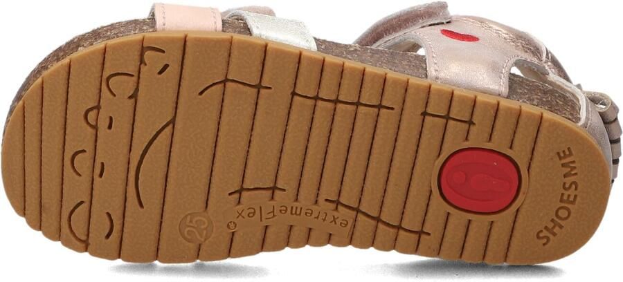 Shoesme Meisjes Platte sandalen Bi26s003 Roze Leer - Foto 4