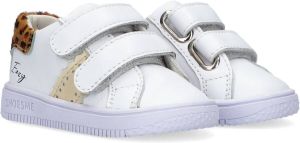 Shoesme Baby | Lage schoenen | Meisjes | WHITE LEOPARDO | Leer