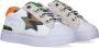 Shoesme SH22S011 A leren sneakers met camouflageprint wit - Thumbnail 5