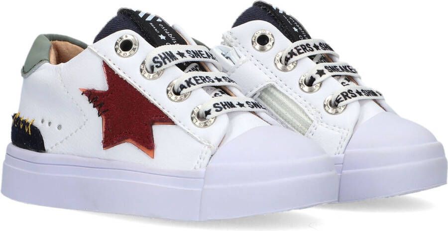 Shoesme Witte Lage Sneakers Sh22s011