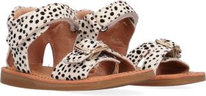 Shoesme Sandalen | | White Black Dots | Leer