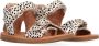 Shoesme leren sandalen met stippen wit zwart Meisjes Leer Stip 24 - Thumbnail 1