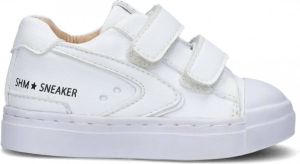 Shoesme Sh22s016 Lage sneakers Leren Sneaker Meisjes Wit