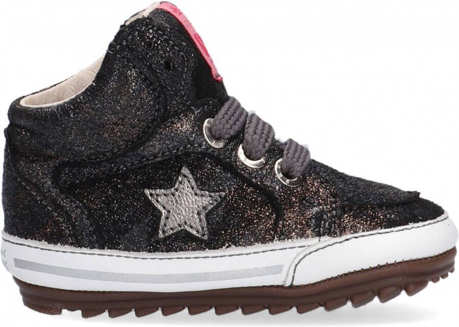 Shoesme Bp21w026 Babyschoenen Babyslofjes Meisjes Zwart - Foto 2