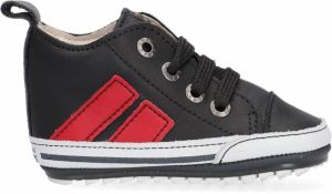 Shoesme Bp21w028 Babyschoenen Babyslofjes Jongens Zwart