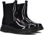 Shoesme lak chelsea boots met glitters zwart 24 | Enkelboot van - Thumbnail 1