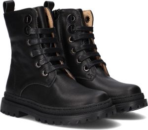 Shoesme Nt21w005 Veterboots Laarzen Met Veters Meisjes Zwart