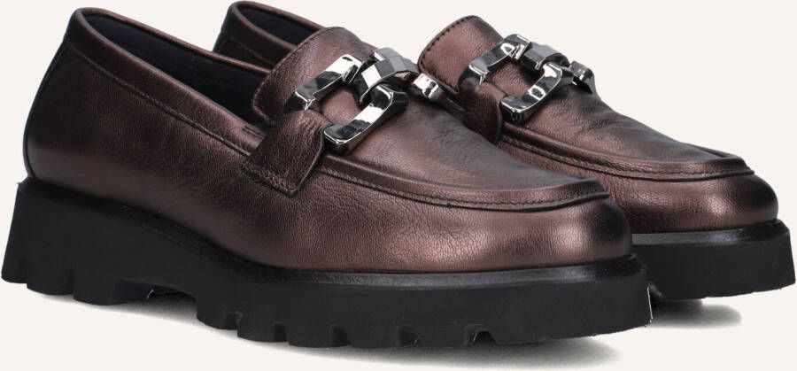 Sioux Meredira Loafers Dames Instappers Bronskleurig