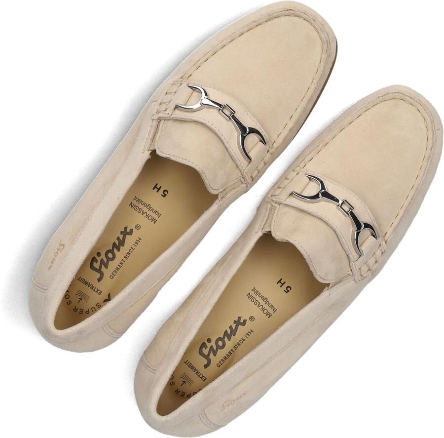 SIOUX Mocassins Dames Cortizia Maat: 41 5 Materiaal: Suède Kleur: Beige - Foto 2