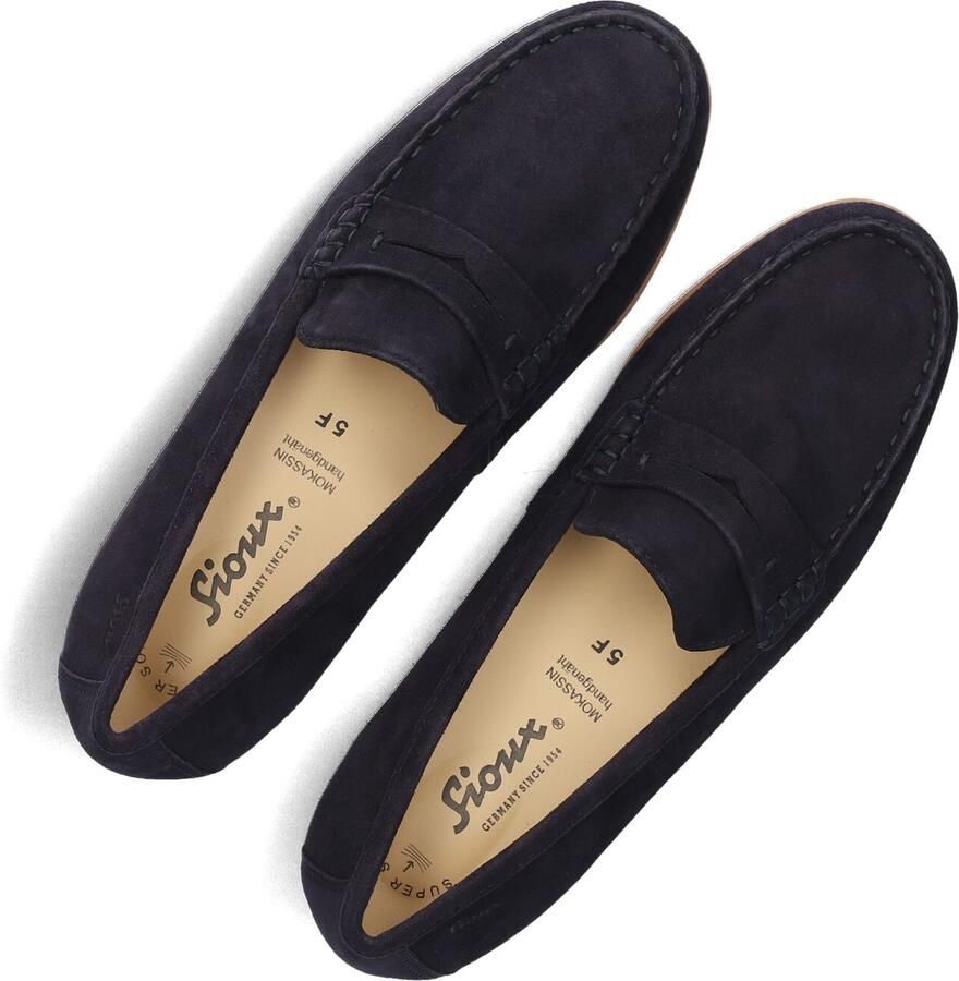 SIOUX Loafers Dames Rosikena-700 Maat: 42 5 Materiaal: Suède Kleur: Blauw - Foto 2