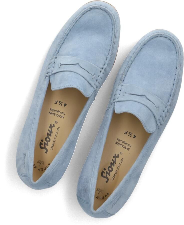 SIOUX Loafers Dames Rosikena-700 Maat: 42 5 Materiaal: Suède Kleur: Blauw - Foto 2