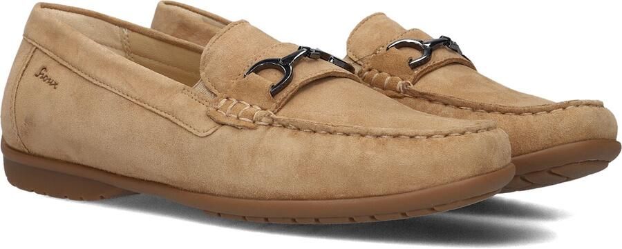 SIOUX Mocassins Dames Cortizia Maat: 37 5 Materiaal: Suède Kleur: Camel