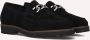 Sioux MEREDITH 734 5167760 Zwarte dames moccasin instappers wijdte H - Thumbnail 1