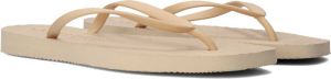 Sleepers Tapered Teenslippers Zomer slippers Dames Beige
