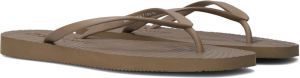 Sleepers Tapered Teenslippers Zomer slippers Dames Bruin