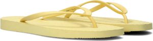 Sleepers Tapered Teenslippers Zomer slippers Dames Geel